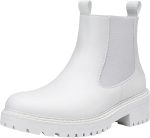 Women  Chelsea Ankle Boots Slip on Short Booties