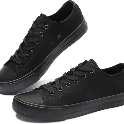 Unisex Canvas Shoes Low Top Fashion Sneakers Slip on Walking Shoe