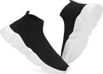 Women Running Shoes Ladies Slip on Tennis Walking Sneakers Lightweight Breathable Comfort Work Gym Trainers Stylish Shoes
