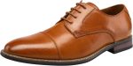men Dress Toe Shoes Wingtip Brogue Oxford Formal Shoes for Men Business Derby Shoes